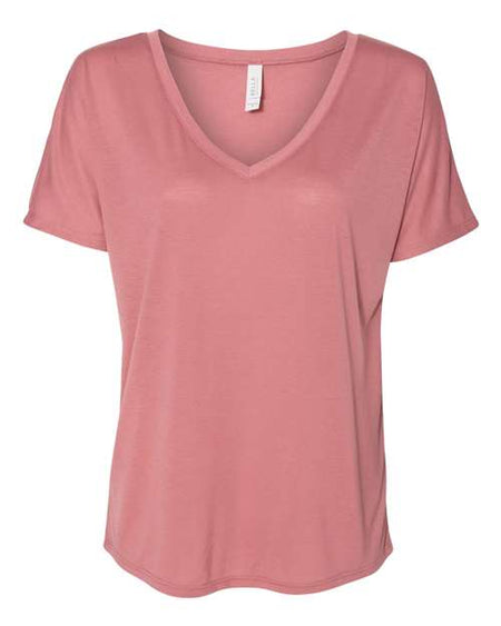 BELLA + CANVAS Women’s Slouchy V-Neck Tee - BELLA + CANVAS 8815 BELLA + CANVAS Mauve S