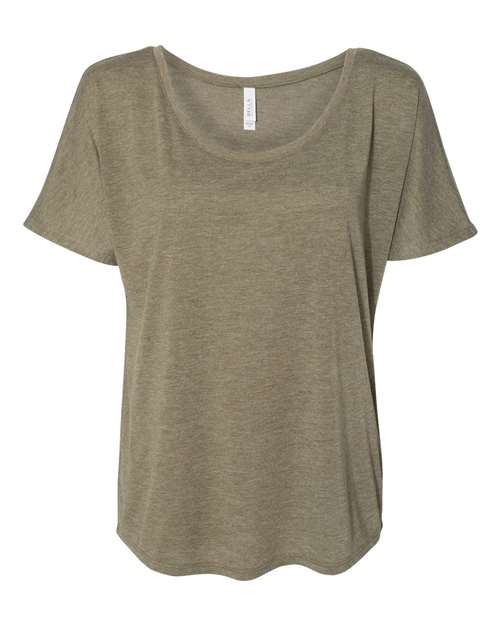 BELLA + CANVAS Women’s Slouchy Tee - BELLA + CANVAS 8816 BELLA + CANVAS Heather Olive S