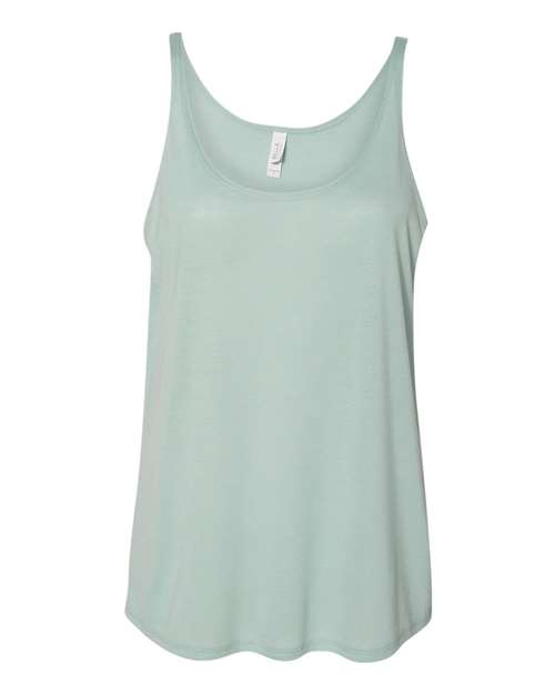 BELLA + CANVAS Women's Slouchy Tank - BELLA + CANVAS 8838 BELLA + CANVAS Dusty Blue S