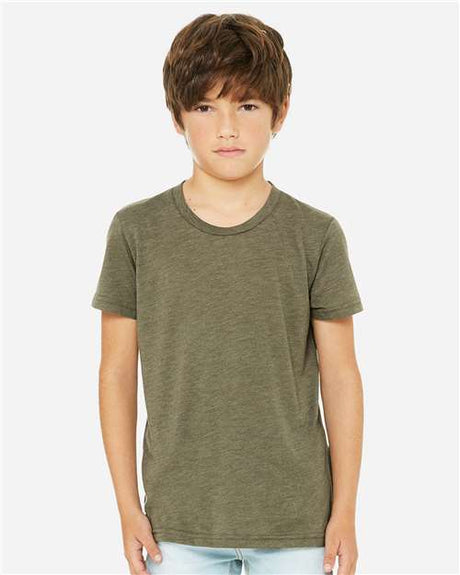 Bella + Canvas 3413Y Youth Triblend Tee