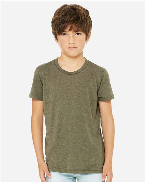Bella + Canvas 3413Y Youth Triblend Tee