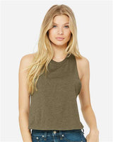 BELLA + CANVAS Women's Racerback Crop Tank - BELLA + CANVAS 6682