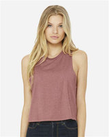 Bella + Canvas 6682 Women's Racerback Crop Tank