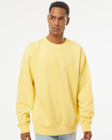 Independent Trading Co. PRM3500 Unisex Midweight Pigment-Dyed Crewneck Sweatshirt | Wholesale Pigment-Dyed Crewneck