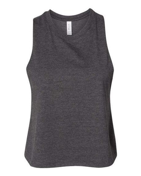 BELLA + CANVAS Women's Racerback Crop Tank - BELLA + CANVAS 6682