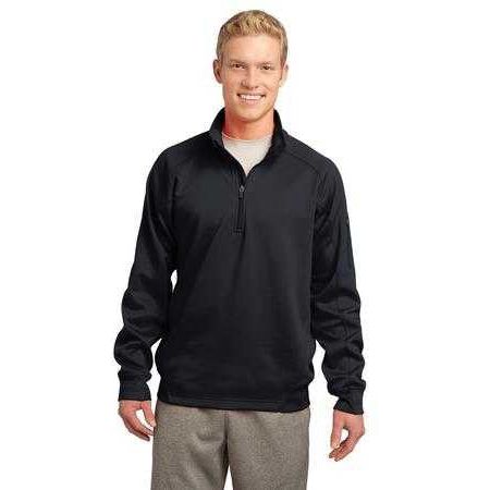 Mens Tech Fleece 1/4-Zip Pullover DRI-EQUIP Men's Jackets