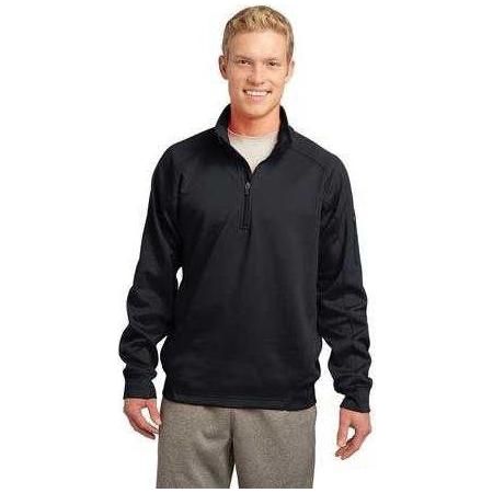 Mens Tech Fleece 1/4-Zip Pullover DRI-EQUIP