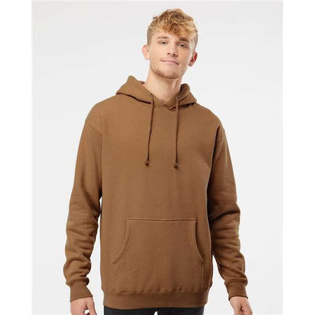 Independent Trading Co. Heavyweight Hooded Sweatshirt - Saddle - Independent Trading Co. IND4000 Independent Trading Co. Saddle XS