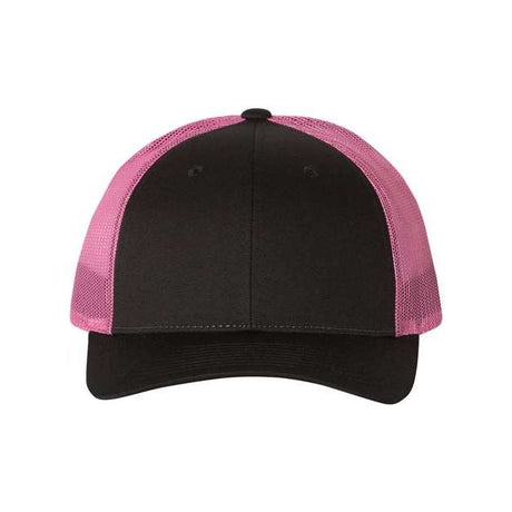 Black / Neon Pink Cap
