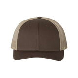 Richardson Low Pro Trucker Cap - Richardson 115 Caps Richardson Brown/ Khaki M/L