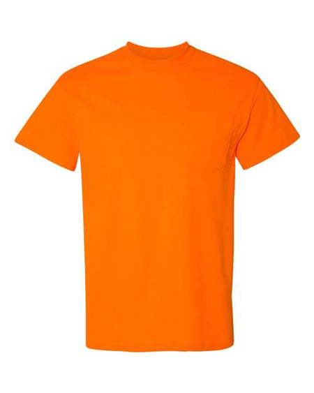 Gildan DryBlend® Pocket T-Shirt - Gildan 8300 Gildan Safety Orange S