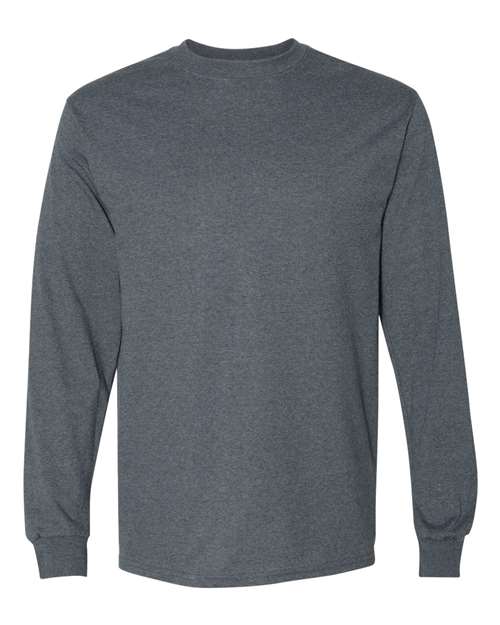 Gildan DryBlend® 50/50 Long Sleeve T-Shirt - Gildan 8400 Gildan Dark Heather S