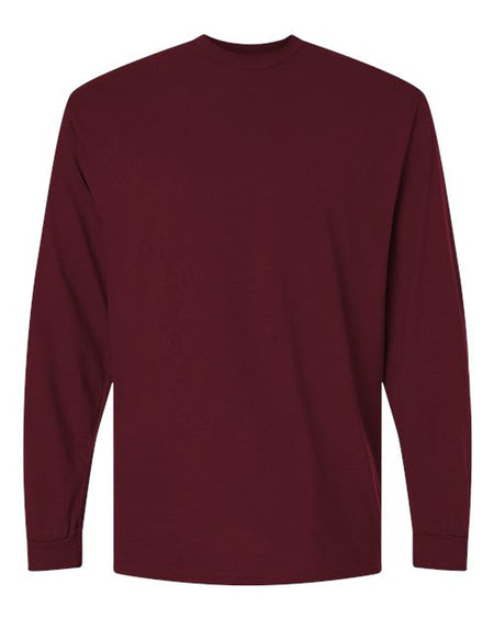 Gildan DryBlend® 50/50 Long Sleeve T-Shirt - Gildan 8400 Gildan Maroon S