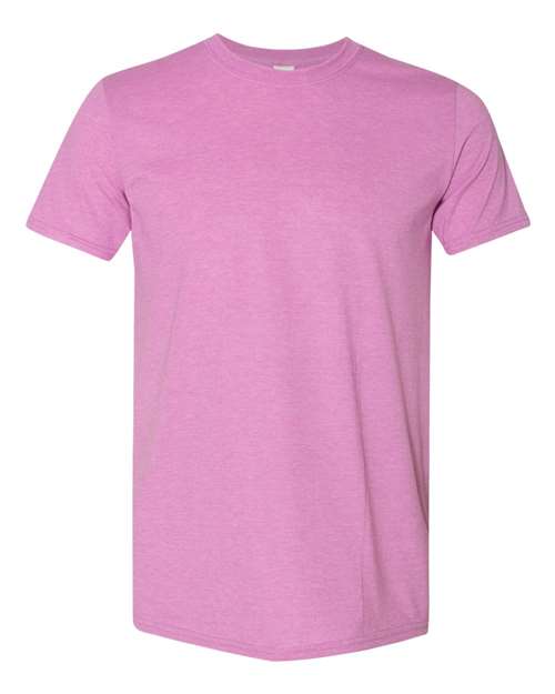 Gildan Softstyle® T-Shirt - Heather Radiant Orchid - Gildan 64000 Gildan Heather Radiant Orchid S