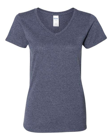 Gildan Women's Heavy Cotton™ V-Neck T-Shirt - Gildan 5V00L