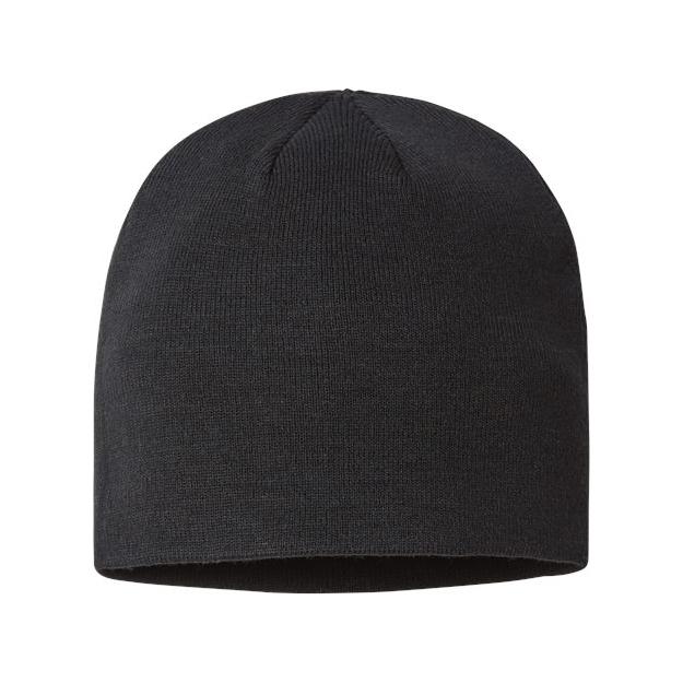 Atlantis Headwear Sustainable Beanie - Atlantis Headwear HOLLY Atlantis Headwear Black One Size