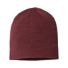 Atlantis Headwear Sustainable Beanie - Atlantis Headwear HOLLY Atlantis Headwear Burgundy Melange One Size