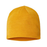 Atlantis Headwear Sustainable Beanie - Atlantis Headwear HOLLY Atlantis Headwear Mustard Yellow One Size