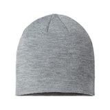Atlantis Headwear Sustainable Beanie - Atlantis Headwear HOLLY Atlantis Headwear Light Grey Melange One Size