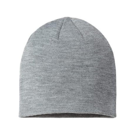 Atlantis Headwear Sustainable Beanie - Atlantis Headwear HOLLY Atlantis Headwear Light Grey Melange One Size