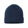 Atlantis Headwear Sustainable Fine Rib Cuffed Beanie - Atlantis Headwear ANDY Atlantis Headwear Navy One Size