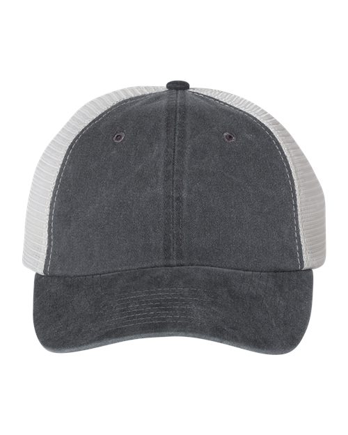 Valucap Pigment-Dyed Trucker Cap - Valucap SP510 Valucap