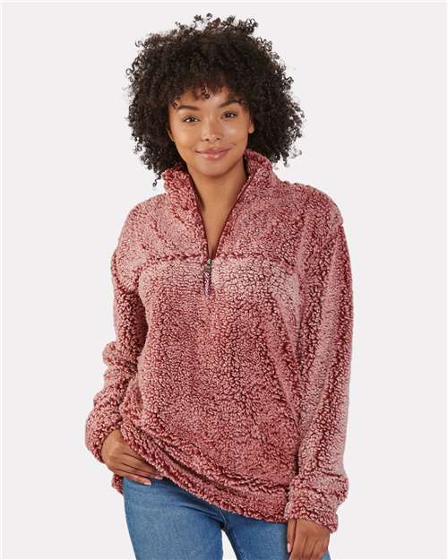 Boxercraft Unisex Sherpa Fleece Quarter-Zip Pullover - Boxercraft Q10