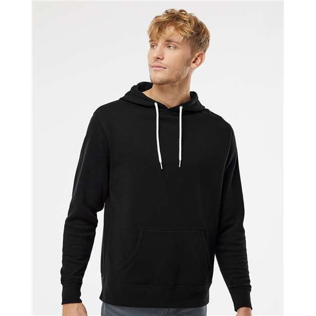 Independent Trading Co. Lightweight Hooded Sweatshirt - Independent Trading Co. AFX90UN Independent Trading Co. Black XS