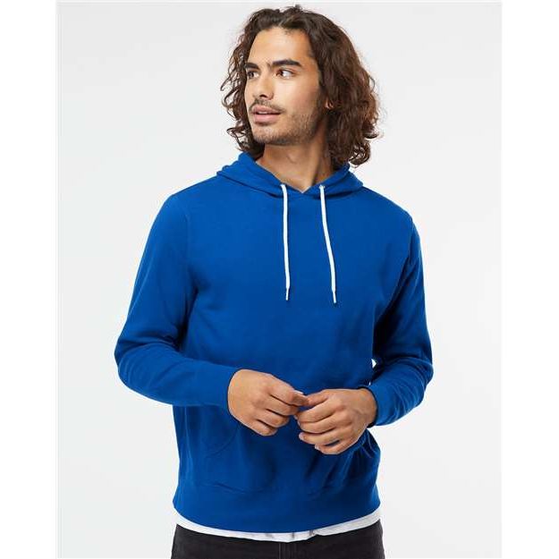 Independent Trading Co. Lightweight Hooded Sweatshirt - Independent Trading Co. AFX90UN Independent Trading Co. Cobalt XS