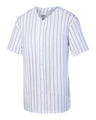 Augusta Sportswear Unisex Pinstripe Full Button Baseball Jersey - Augusta Sportswear 1685