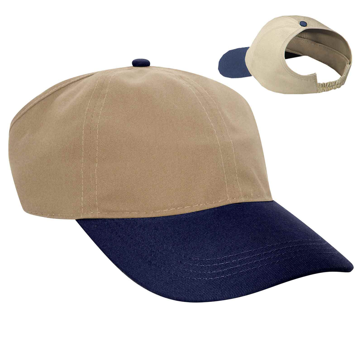 OTTO CAP 4 Panel Ponytail Cap OTTO 69-291 Otto Cap