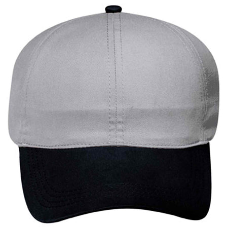 OTTO CAP 4 Panel Ponytail Cap OTTO 69-359 Otto Cap 0314 - Blk/Gry OSFM - Adult