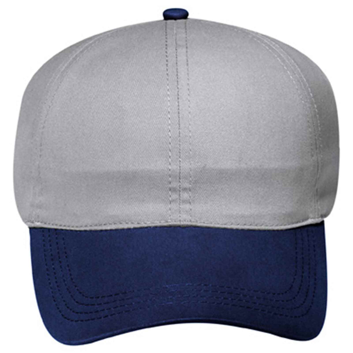 OTTO CAP 4 Panel Ponytail Cap OTTO 69-359 Otto Cap 0414 - Nvy/Gry OSFM - Adult