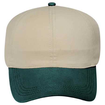 OTTO CAP 4 Panel Ponytail Cap OTTO 69-359 Otto Cap 1732 - Dk.Grn/Kha OSFM - Adult