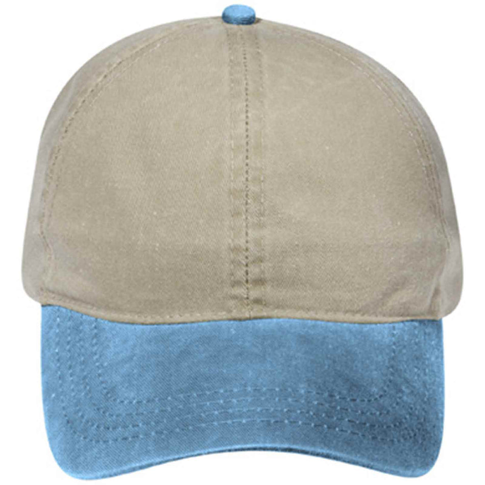 OTTO CAP 4 Panel Ponytail Cap OTTO 69-382 Otto Cap 3032 - Sk.Blu/Kha OSFM - Adult