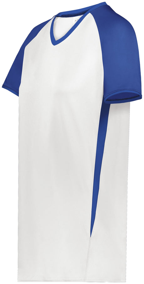 Augusta Sportswear Girls Cutter+ V-Neck Jersey 6916