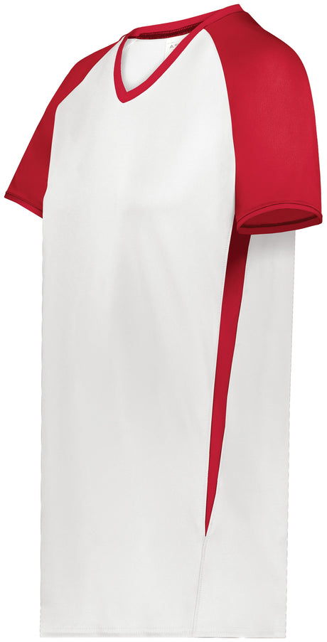 Augusta Sportswear Girls Cutter+ V-Neck Jersey 6916