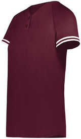Augusta Sportswear Girls Cutter+ Henley Jersey 6918