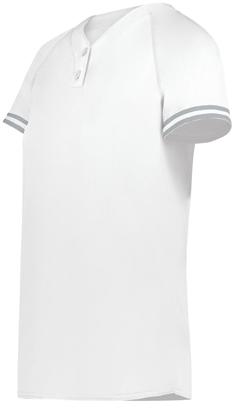 Augusta Sportswear Girls Cutter+ Henley Jersey 6918
