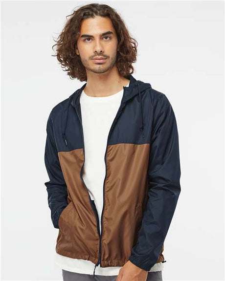 Independent Trading Co. EXP54LWZ Men's Lightweight Windbreaker Full-Zip Jacket | Wholesale Windbreaker