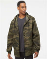 Independent Trading Co. Men's Water-Resistant Hooded Windbreaker - Independent Trading Co. EXP95NB