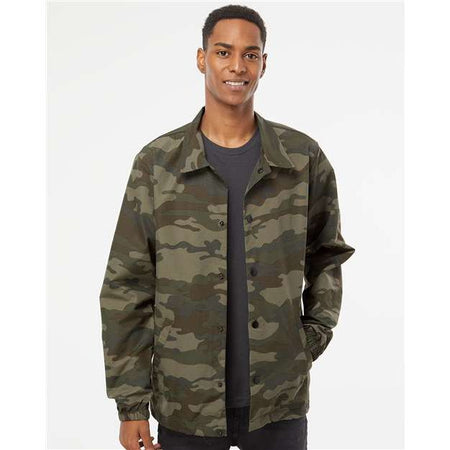 Independent Trading Co. Water-Resistant Windbreaker Coach’s Jacket - Independent Trading Co. EXP99CNB Independent Trading Co.