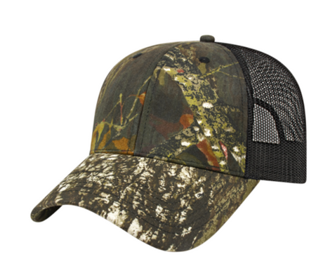Cap America Camo Trucker Mesh Back Cap - Cap America i2005