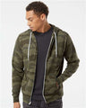 Independent Trading Co. Unisex Lightweight Full-Zip Hooded Sweatshirt - Independent Trading Co. AFX90UNZ
