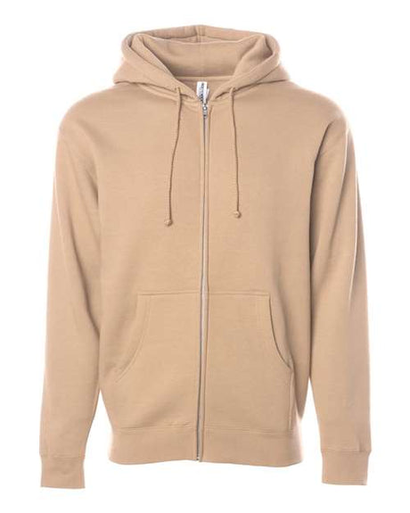 Independent Trading Co. Unisex Heavyweight Full-Zip Hooded Sweatshirt - Independent Trading Co. IND4000Z