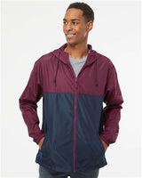 Independent Trading Co. Men's Lightweight Windbreaker Full-Zip Jacket - Independent Trading Co. EXP54LWZ