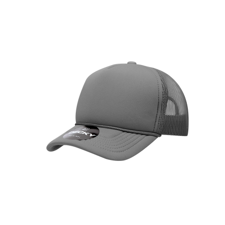 Decky Youth 5 Panel Mid Profile Structured Foam Trucker | Decky 7010