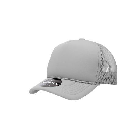 Decky Youth 5 Panel Mid Profile Structured Foam Trucker | Decky 7010