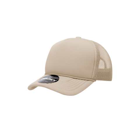 Decky Youth 5 Panel Mid Profile Structured Foam Trucker | Decky 7010