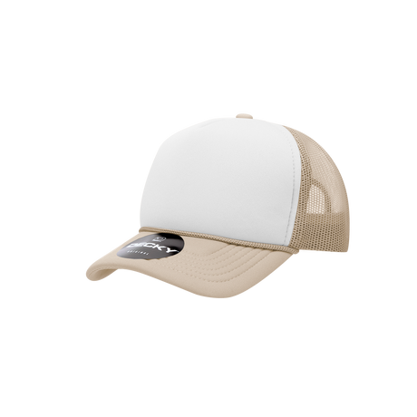 Decky Youth 5 Panel Mid Profile Structured Foam Trucker | Decky 7010